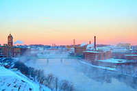 Ayer Mill Clock and Lawrence in Color